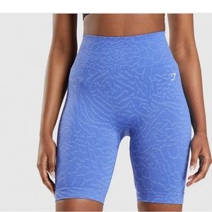 Gymshark Medium Blue cycling shorts